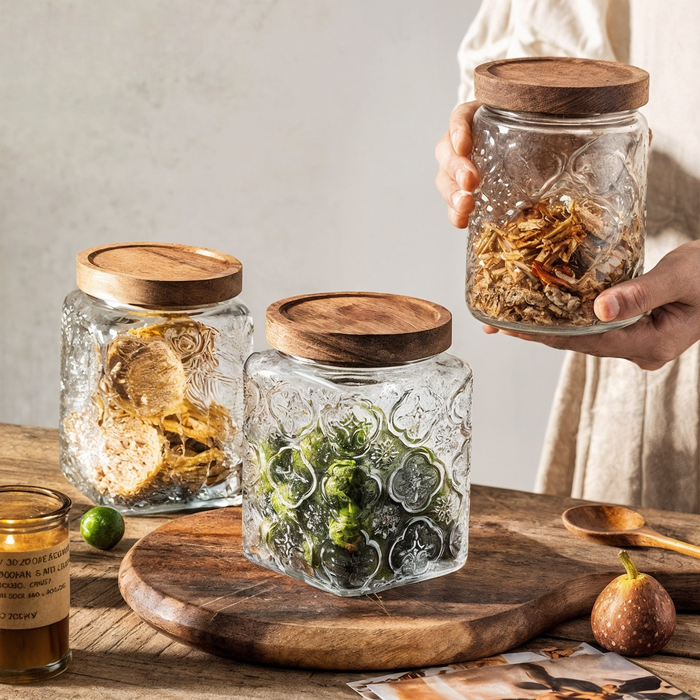 Aeris Home – Provence Glass Jar