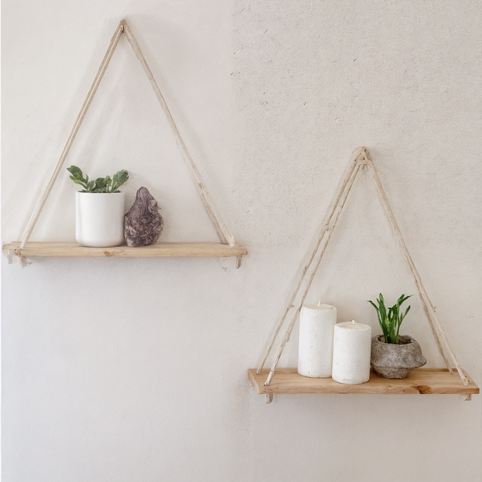 Aeris Home – Suspended Rope Shelf