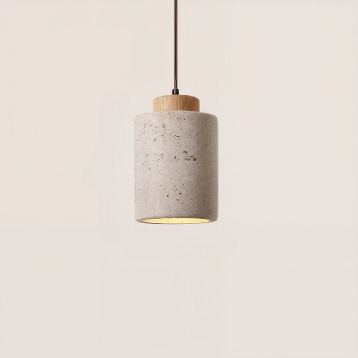 Aeris Home – Travertine Pendant Light