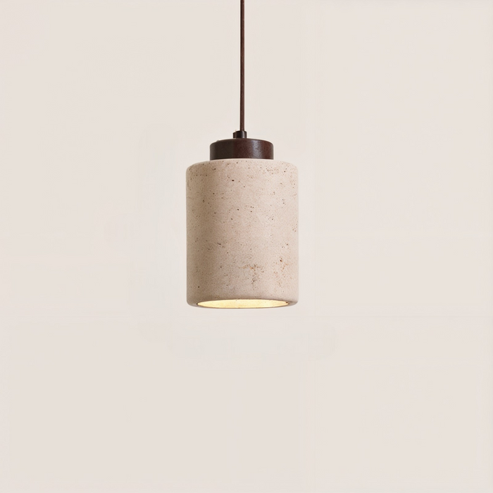 Aeris Home – Travertine Pendant Light