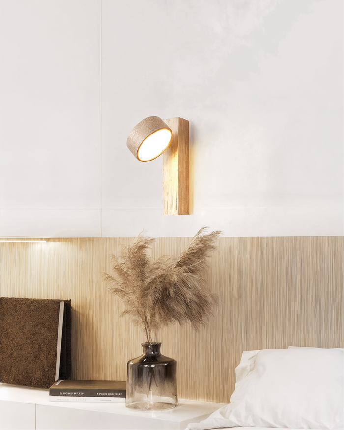 Aeris Home – Travertine Wall Sconce