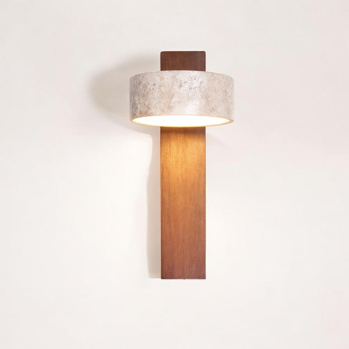 Aeris Home – Travertine Wall Sconce