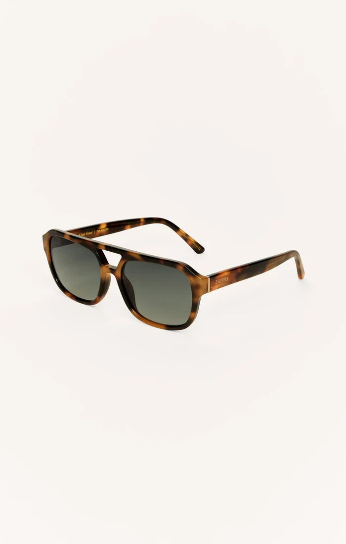 After Hours Gradient Polarized Sunglasses - Dark Tort - Molly + Kate