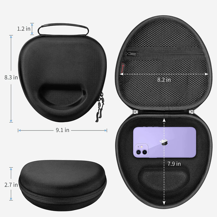 AirPods Max (2026/2024/2020) Hard Shell Carrying Bag | Fintie