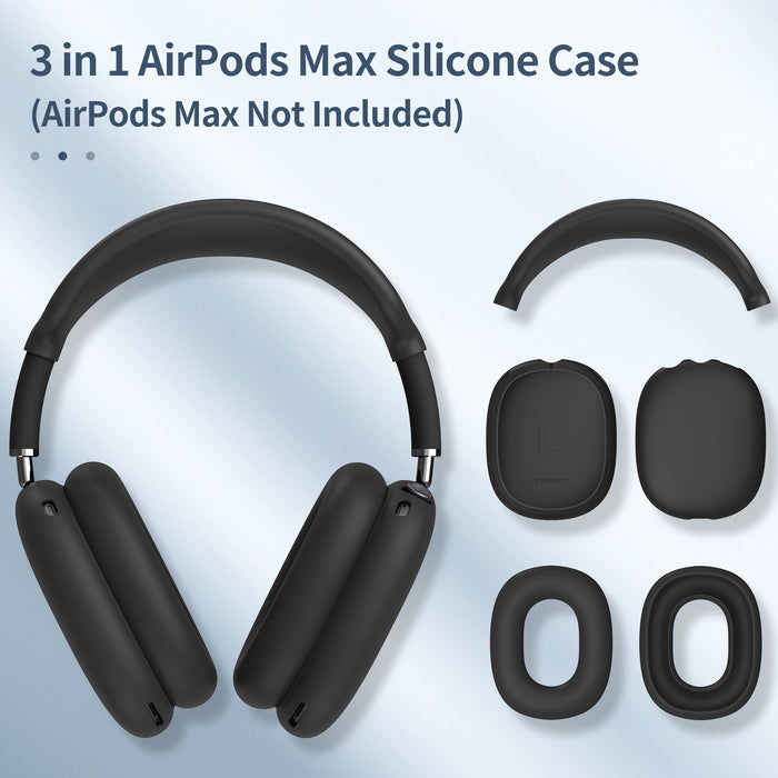 AirPods Max (2026/2024/2020) Silicone Covers for Ear Cup & Headband | Fintie