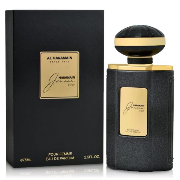 Al Haramain Junoon Noir EDP 10 ml Women travel bottle
