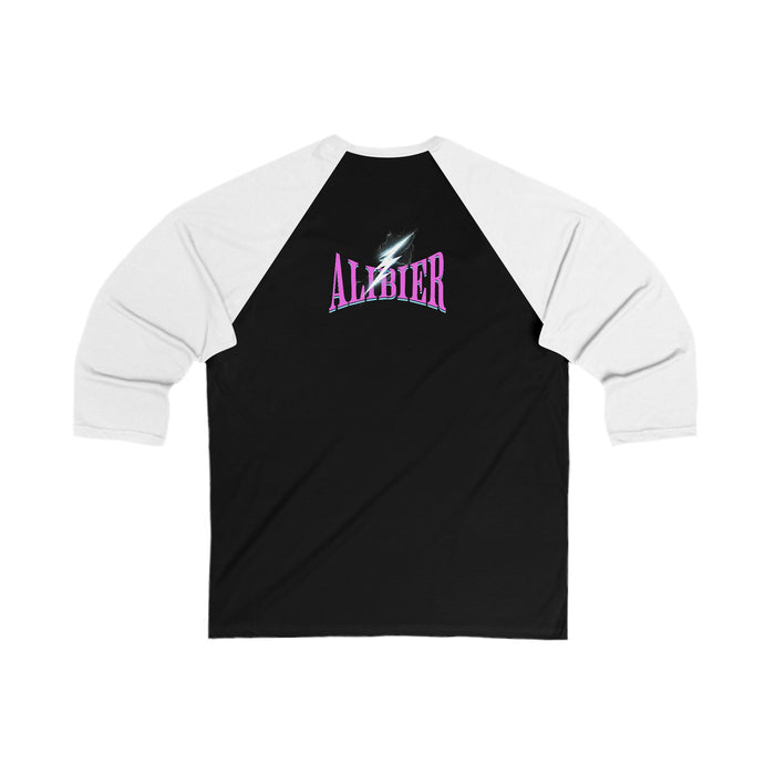 Alibier Unisex 3\4 Sleeve Baseball Tee
