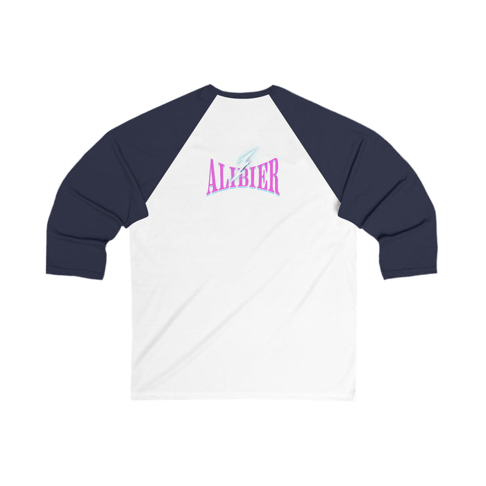 Alibier Unisex 3\4 Sleeve Baseball Tee