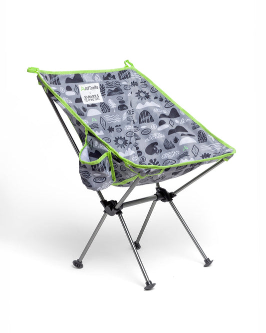 Shop AllTrails x Parks Project Packable Camp Chair Inspired by Parks | multi-color