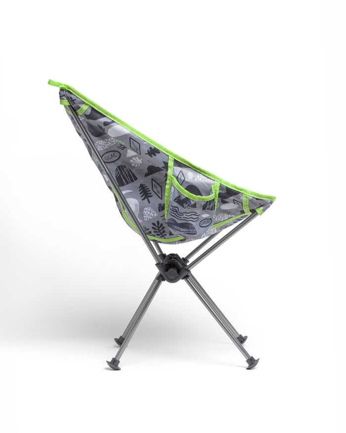 Shop AllTrails x Parks Project Packable Camp Chair Inspired by Parks | multi-color
