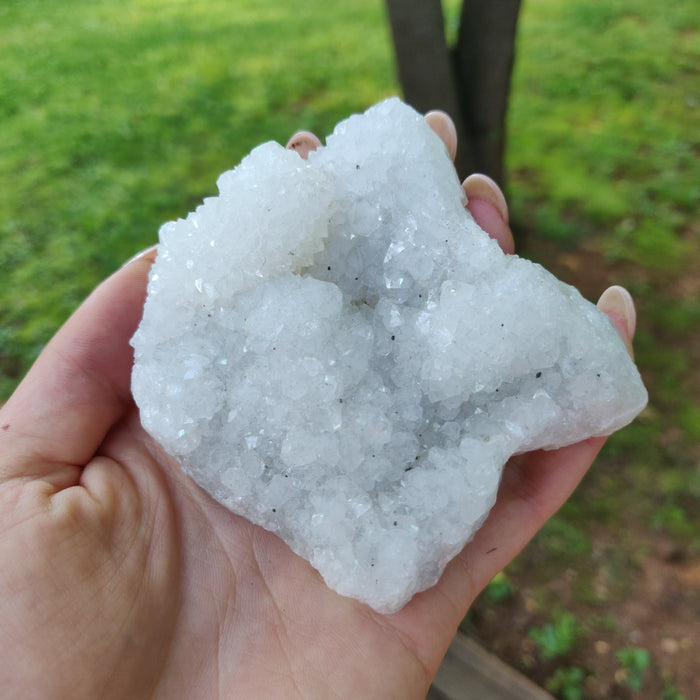 Anandalite Cluster, Natural Aurora Quartz Cluster (#1) - Simply Affinity