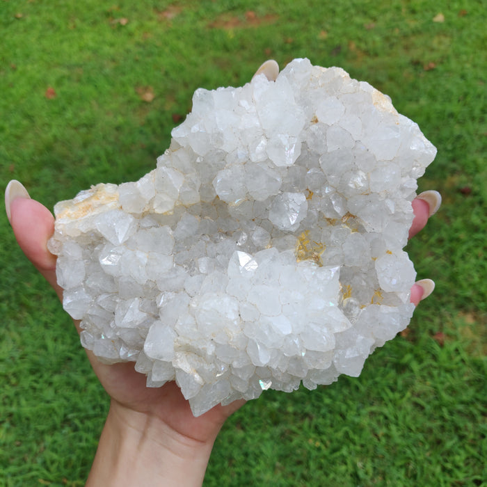 Anandalite Cluster, Natural Aurora Quartz Cluster (#J4) - Simply Affinity