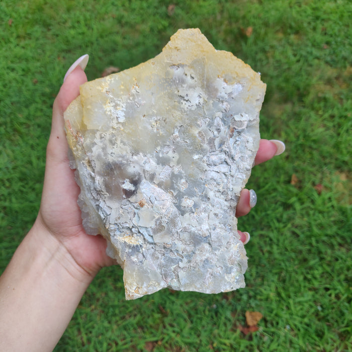 Anandalite Cluster, Natural Aurora Quartz Cluster (#J4) - Simply Affinity