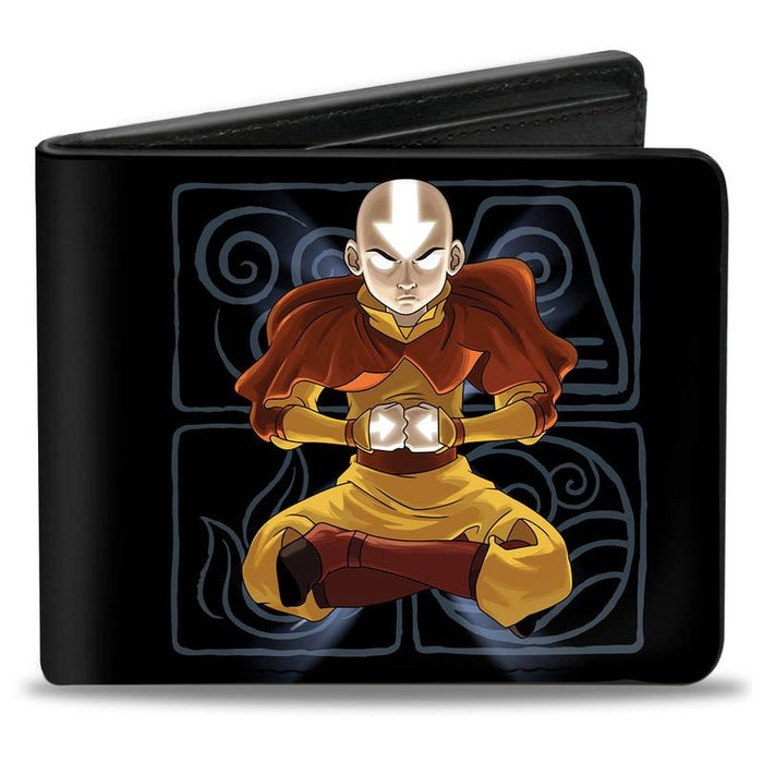 Avatar: The Last Airbender - Aang Meditating Pose Bifold Wallet