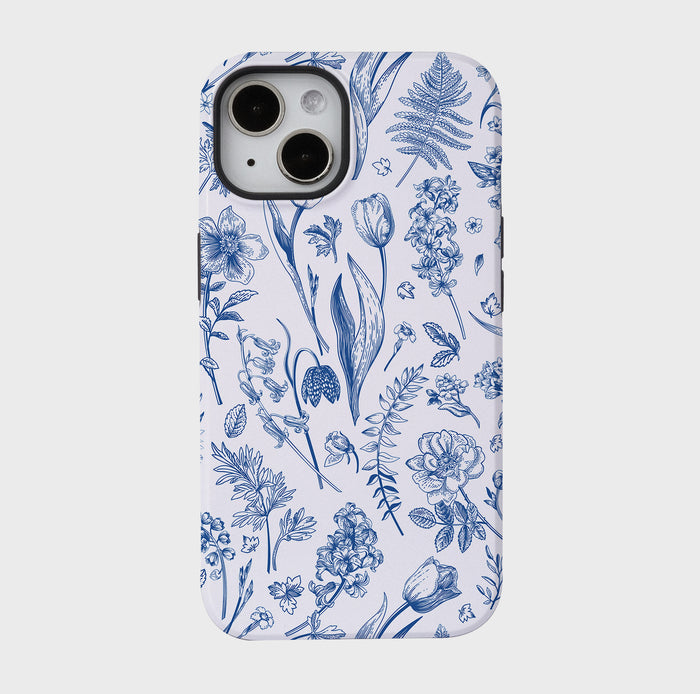 Azure Botanics | iPhone Case - IMCASE
