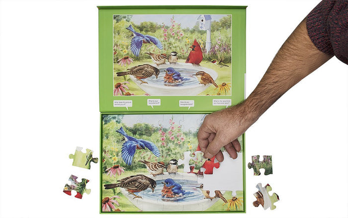 Bathing Birds: Active Minds Puzzle for People with Dementia - Tabtime Limited