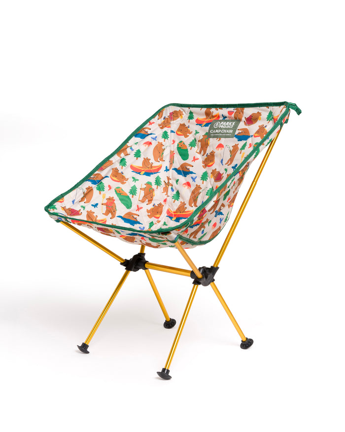 Shop Bears at Camp Packable Camp Chair | natural