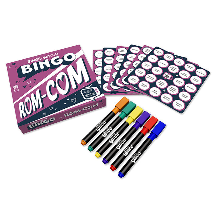 Binge-Watch Bingo: Rom-Coms