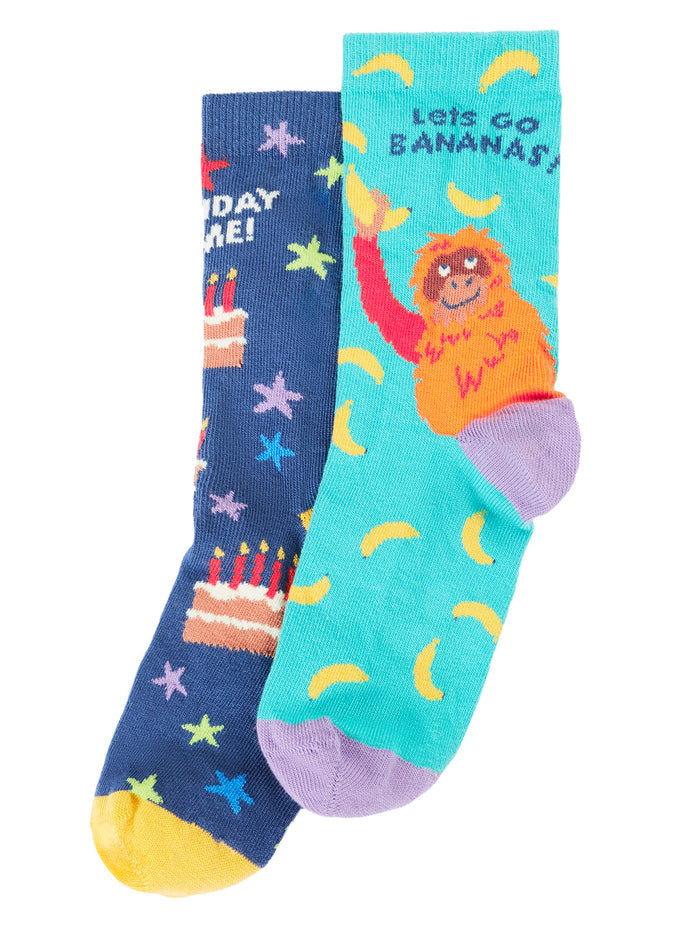 Birthday Socks 2 Pack