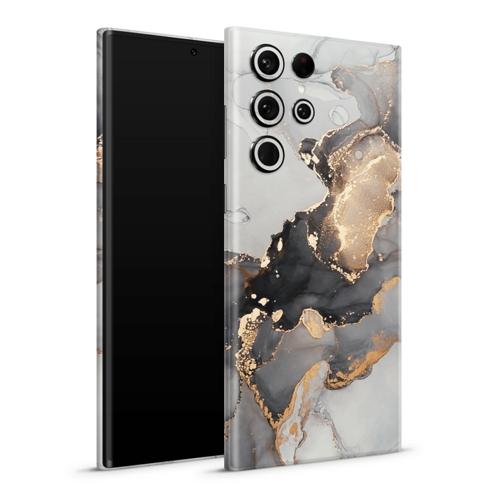Black Marble Samsung Galaxy S Decal Skins