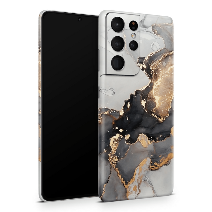 Black Marble Samsung Galaxy S Decal Skins