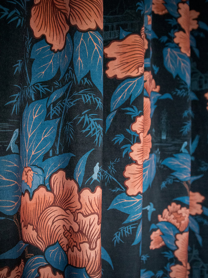 Bloomin' Marvellous 'Coral Charm' Recycled Velvet Sample