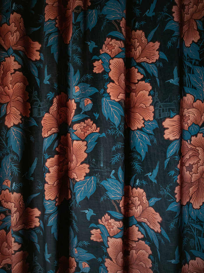 Bloomin' Marvellous 'Coral Charm' Recycled Velvet Sample