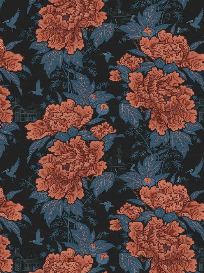 Bloomin' Marvellous 'Coral Charm' Recycled Velvet Sample