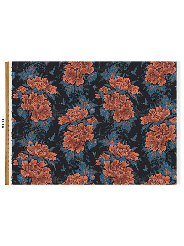 Bloomin' Marvellous 'Coral Charm' Recycled Velvet Sample