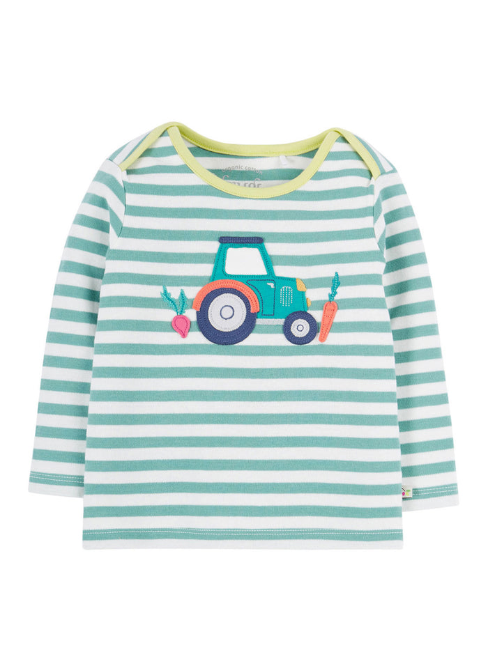 Moss Stripe/Tractor / 0-3m