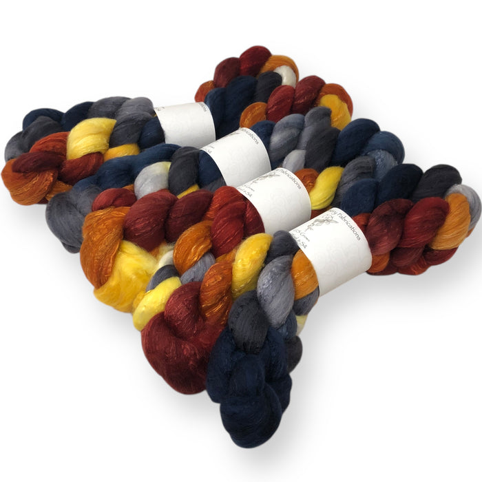 Bonfires - US grown Fine Wool and Silk Top