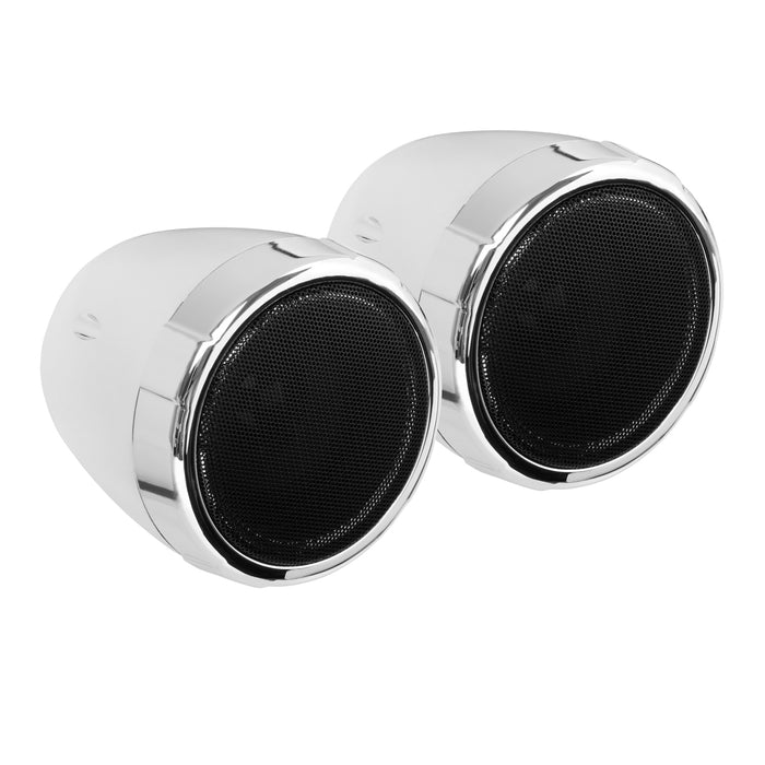 BOSS MCBK520B Motorcycle Speaker and Amplifier Sound System Bluetooth- Weatherproof
