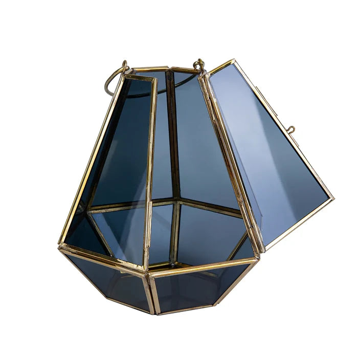 Bougeoir Karaca Line Hex, 19x12 cm