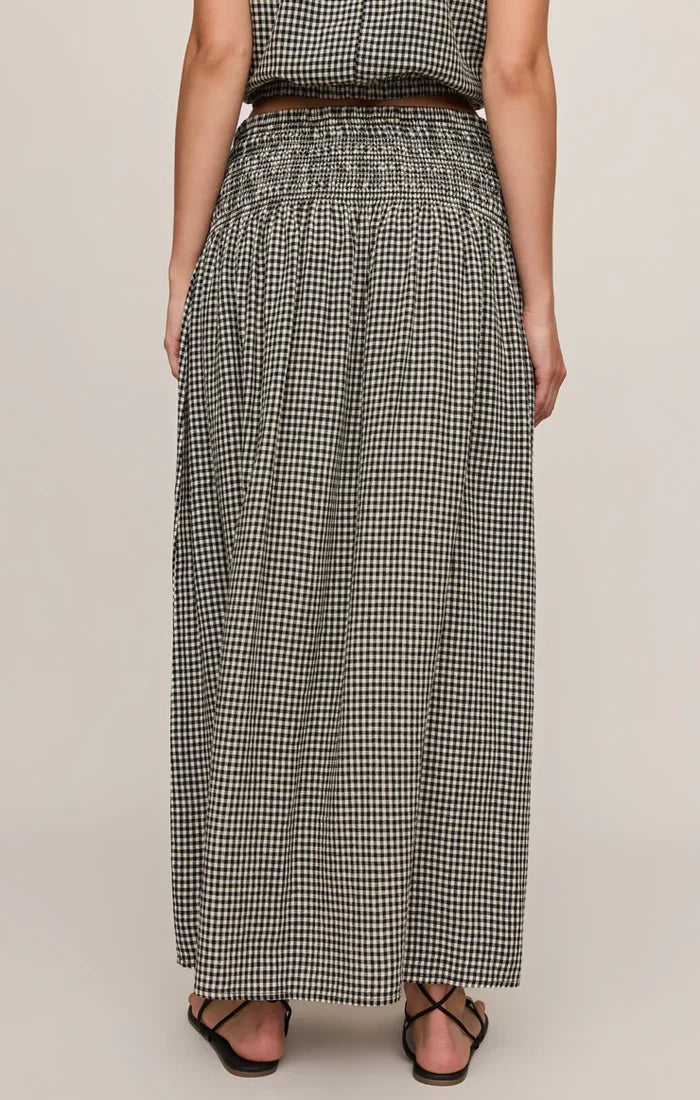 Brooke Gingham Maxi Skirt - Molly + Kate