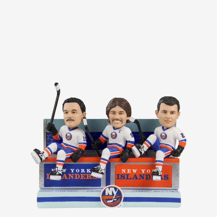Bryan Trottier Denis Potvin Brent Sutter New York Islanders Triple Bobblehead