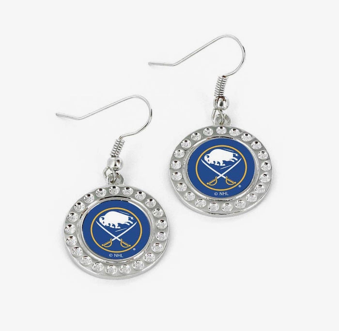 Buffalo Sabres Dimple Earrings - Molly + Kate
