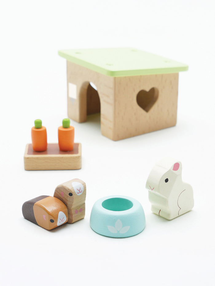Bunny & Guinea Pet Animal Set