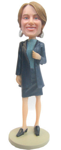 Business Woman Bobblehead #2 - National Bobblehead HOF Store