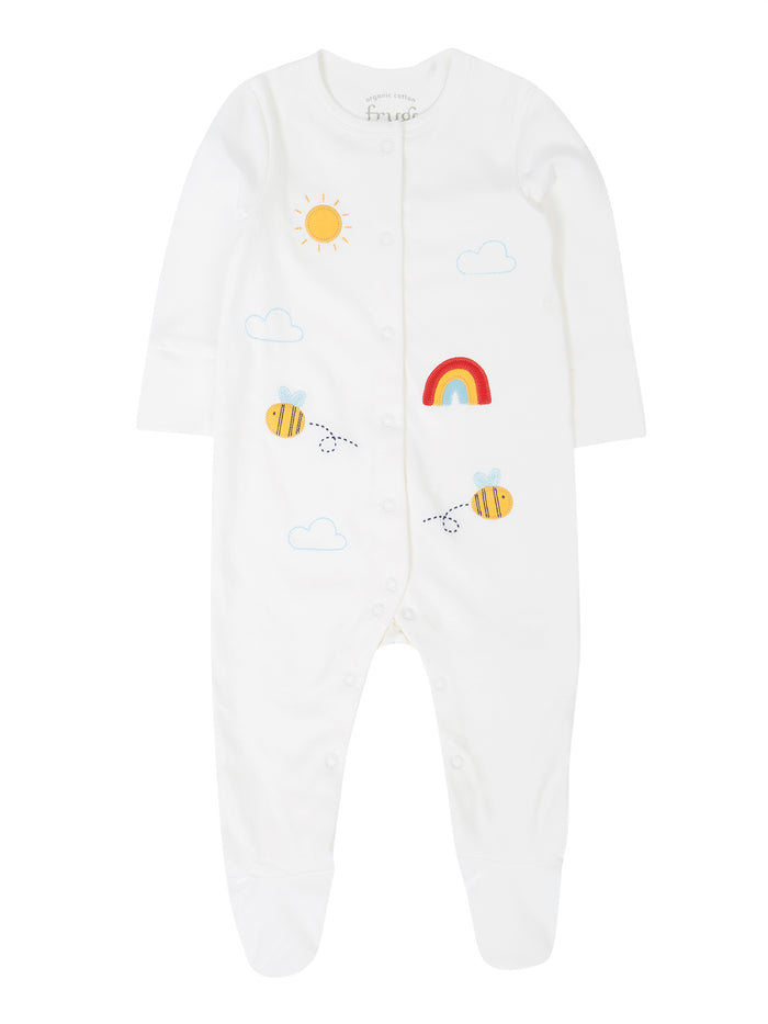 Buzzy Bee Applique Babygrow