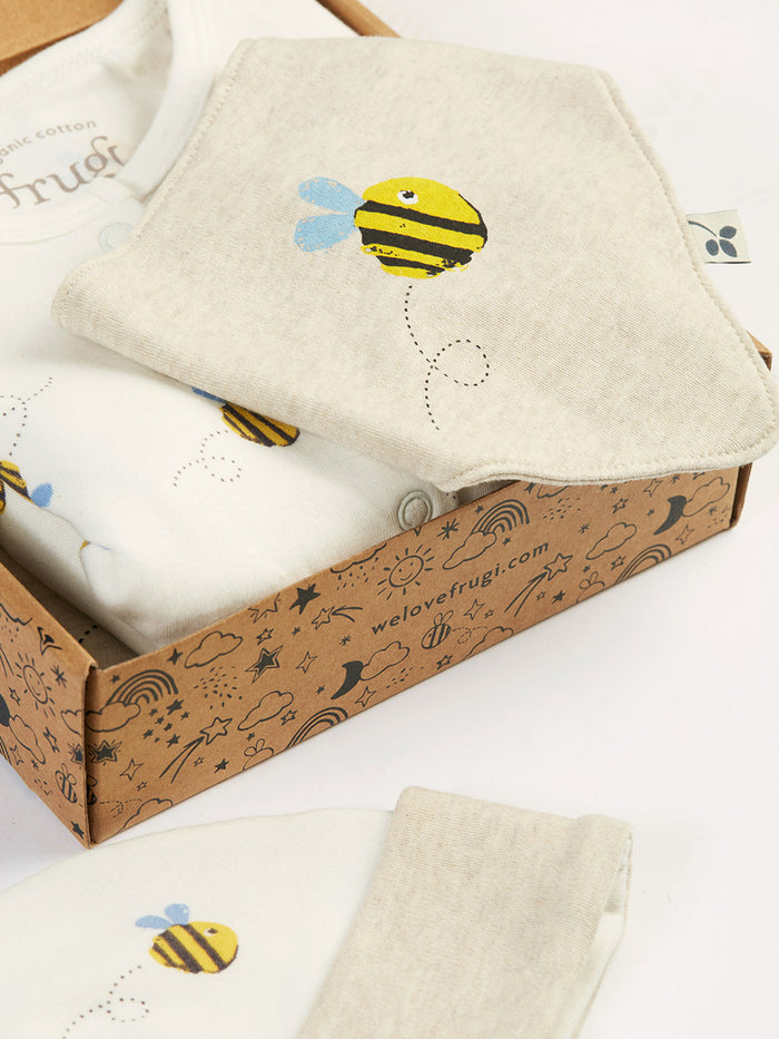 Buzzy Bee Muslin Gift Set