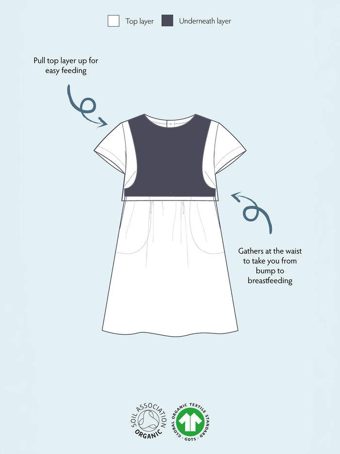 Camilla Maternity & Nursing Dress