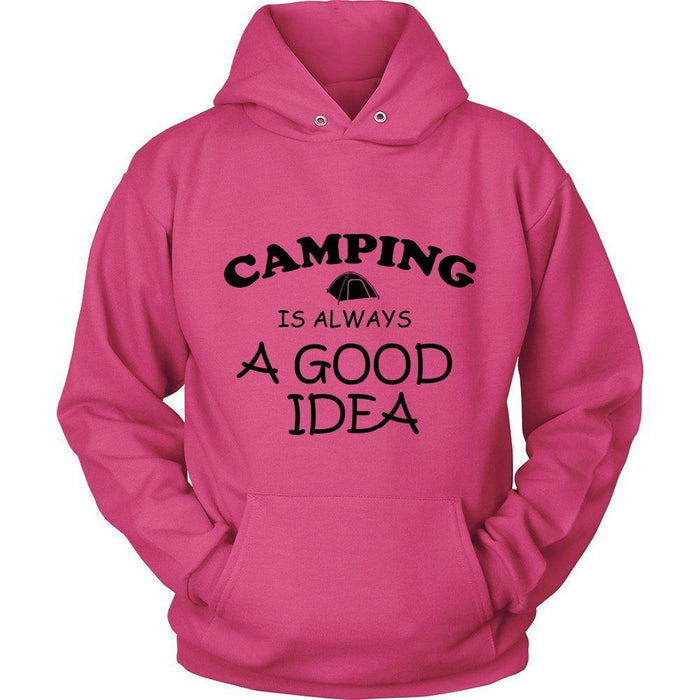 Camping is Always a Good Idea Unisex Hoodie - B-KaboodleWorld