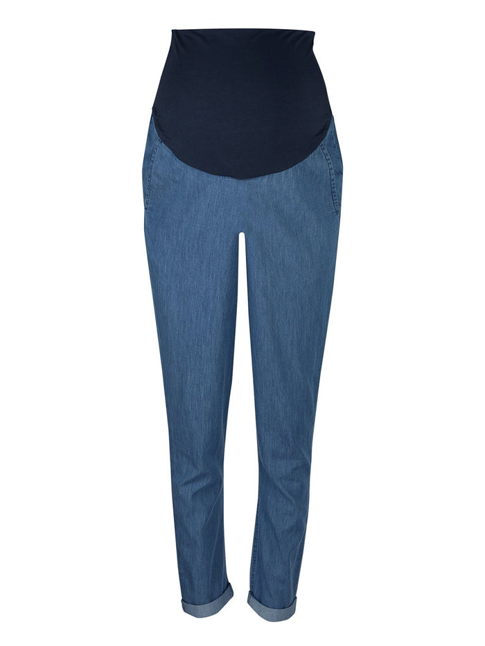 Cara Maternity Chambray Trousers