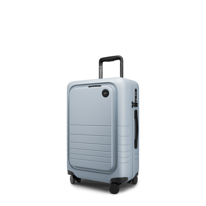 Blue Haze Hover | Angle view of Carry-On Pro in Blue Haze