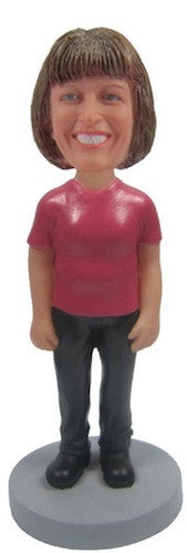 Casual Female Bobblehead #6 - National Bobblehead HOF Store