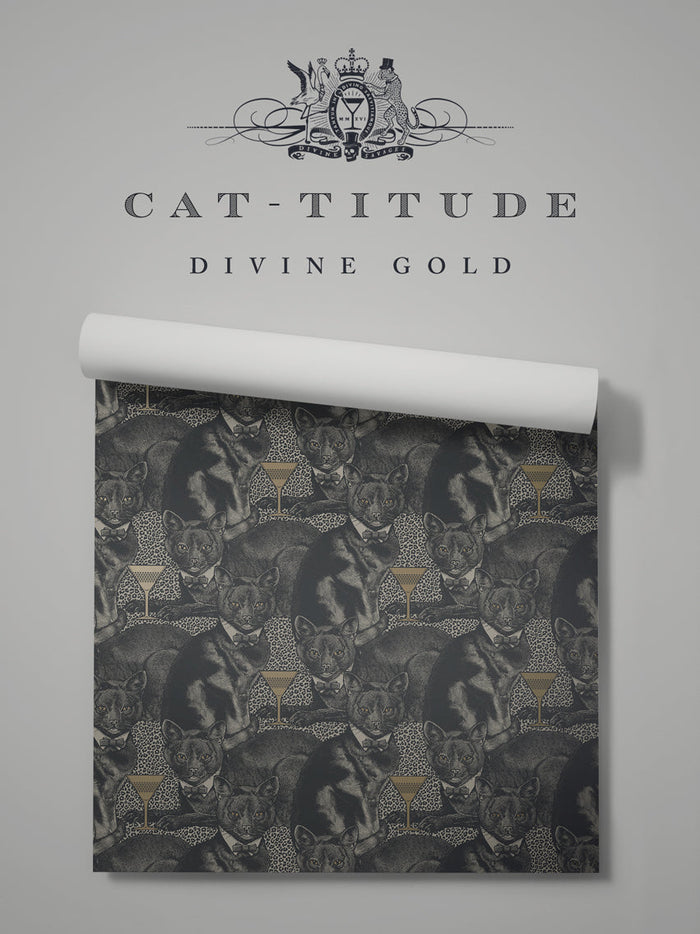 Cat-titude Wallpaper Sample
