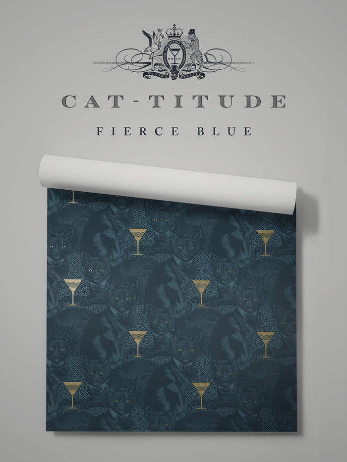 Cat-titude Wallpaper Sample