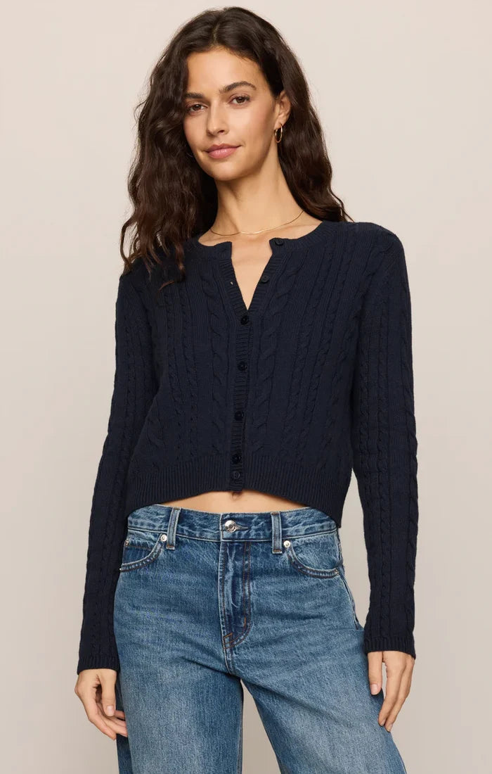 Cera Long Sleeve Cardigan - Eclipse - Molly + Kate