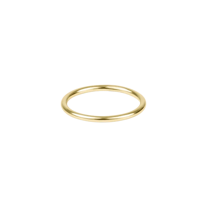 Classic Gold Thin Band Ring - Molly + Kate