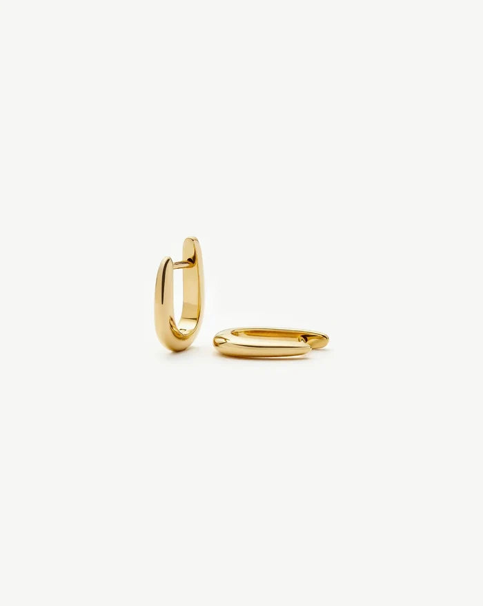 Claw Huggies | 18ct Gold Plated Earrings Missoma